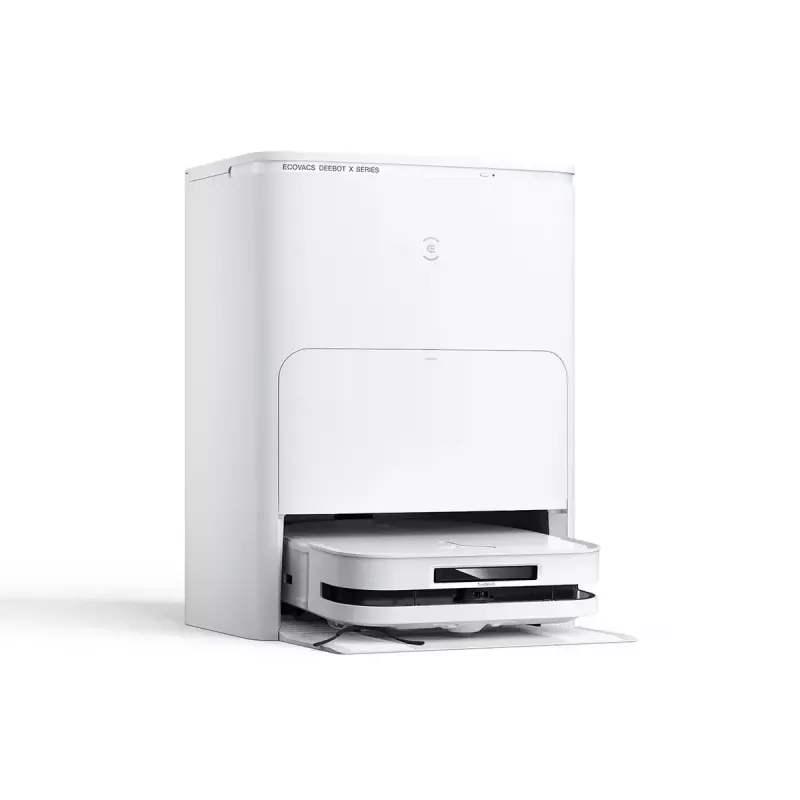 Robot aspirapolvere Ecovacs DEEBOT X5 OMNI senza sacchetto bianco 0,25 L 67,9 dB