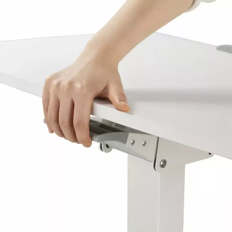 Scrivania regolabile in altezza MACLEAN MC-892 a molla a gas, altezza max 113 cm