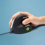 R-Go Tools mouse ergonomico R-Go HE Break con software per pause, grande (misura mano ≥ 185 mm), per destrimani, con filo, nero