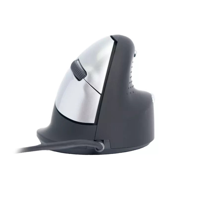 R-Go Tools mouse ergonomico R-Go HE Break con software per pause, grande (misura mano ≥ 185 mm), per destrimani, con filo, nero