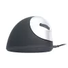 R-Go Tools mouse ergonomico R-Go HE Break con software per pause, grande (misura mano ≥ 185 mm), per destrimani, con filo, nero