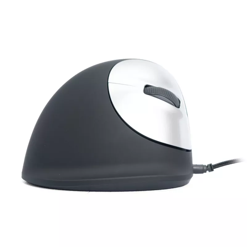 R-Go Tools mouse ergonomico R-Go HE Break con software per pause, grande (misura mano ≥ 185 mm), per destrimani, con filo, nero