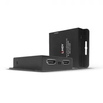 Lindy 70m Cat.6 HDMI 4K30 e extender IR con PoC e Loop Out