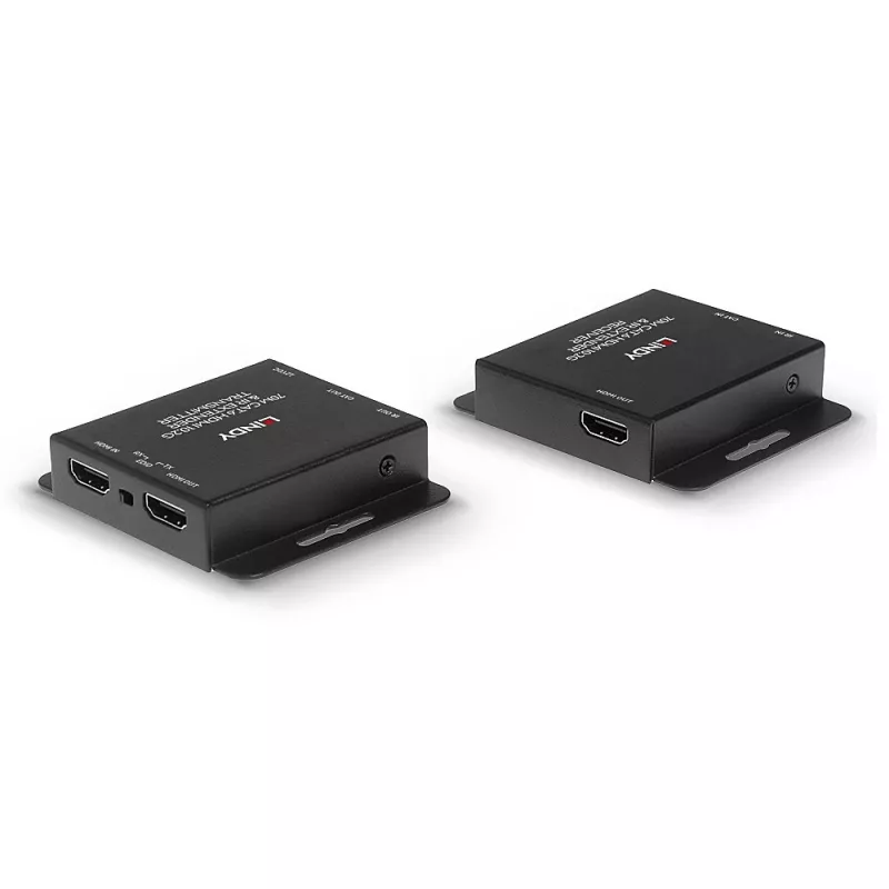 Lindy 70m Cat.6 HDMI 4K30 e extender IR con PoC e Loop Out