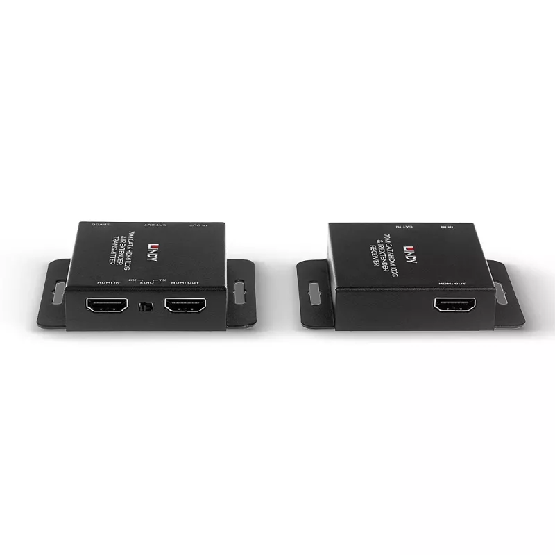 Lindy 70m Cat.6 HDMI 4K30 e extender IR con PoC e Loop Out