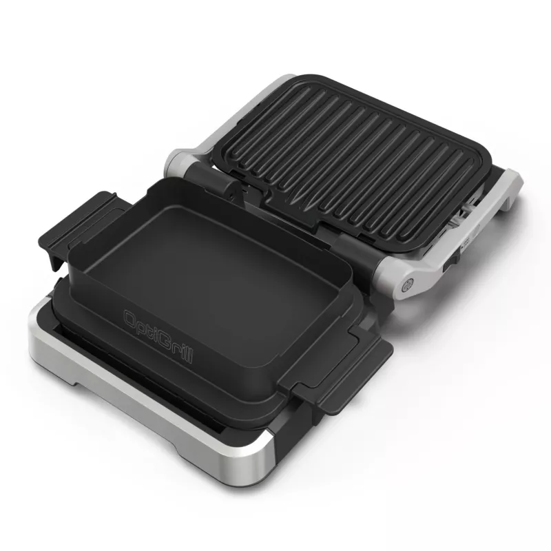 Griglia di contatto Tefal OptiGrill 4in1 GC774D acciaio inox 2100W
