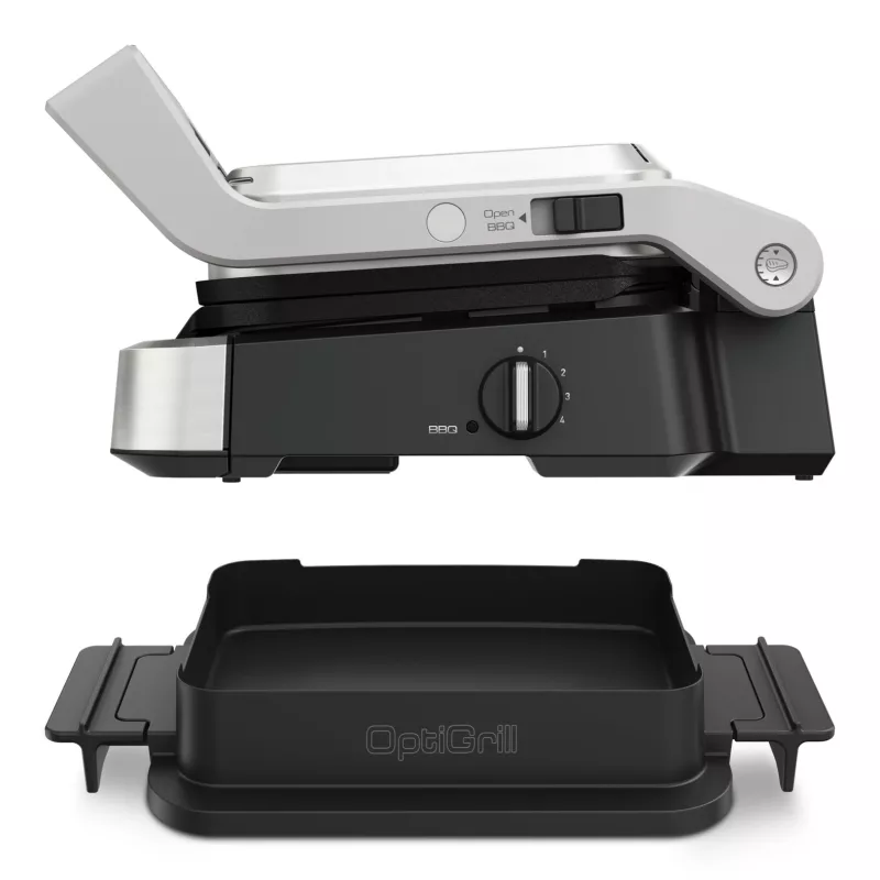 Griglia di contatto Tefal OptiGrill 4in1 GC774D acciaio inox 2100W