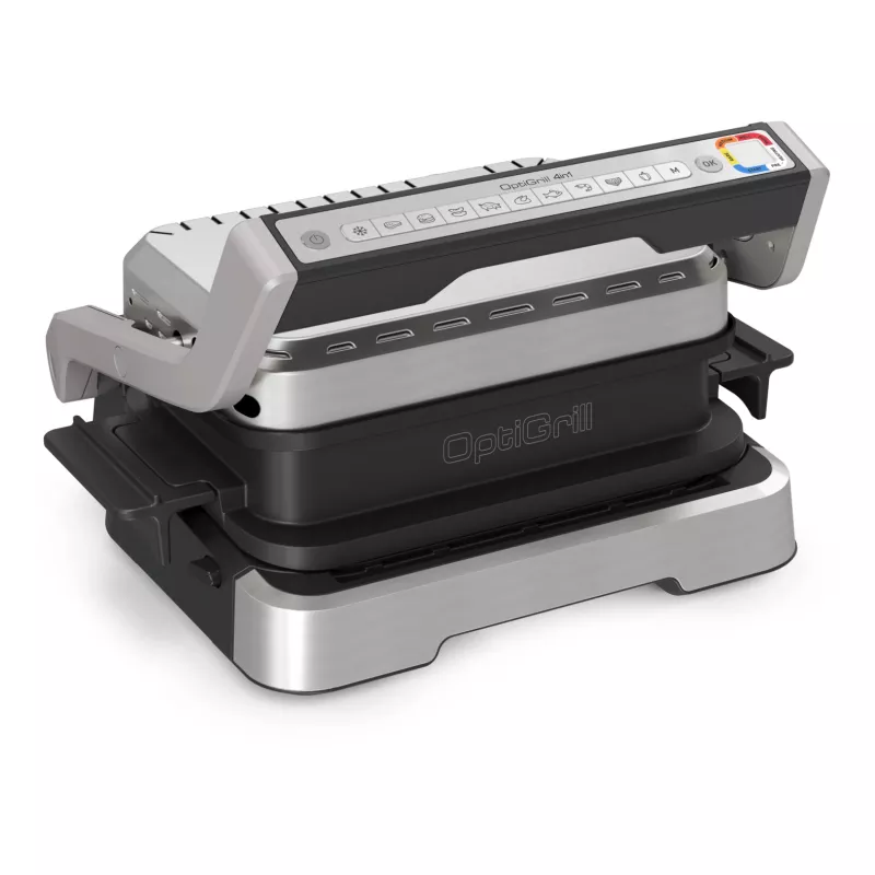 Griglia di contatto Tefal OptiGrill 4in1 GC774D acciaio inox 2100W