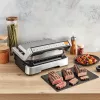 Griglia di contatto Tefal OptiGrill 4in1 GC774D acciaio inox 2100W
