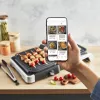 Griglia di contatto Tefal OptiGrill 4in1 GC774D acciaio inox 2100W