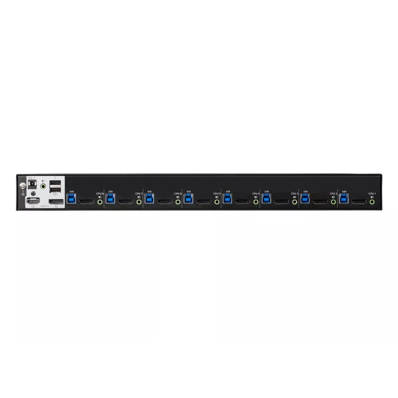 Switch KVM ATEN 8 porte USB 3.0 4K DisplayPort, 4096 x 2160 pixel, 4K Ultra HD, 18,44 W, nero