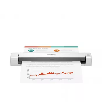 Scanner Brother DS-640 scanner portatile 1200 x 1200 DPI A4 nero, bianco