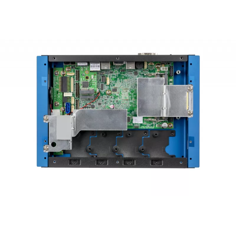 Shuttle BPCAL02-i7 PC box industriale, Core i7-1255U, 2x SO-DIMM, 2x LAN, 1x COM, 1x HDMI, 4x USB, senza ventola, funzionamento continuo 24/7