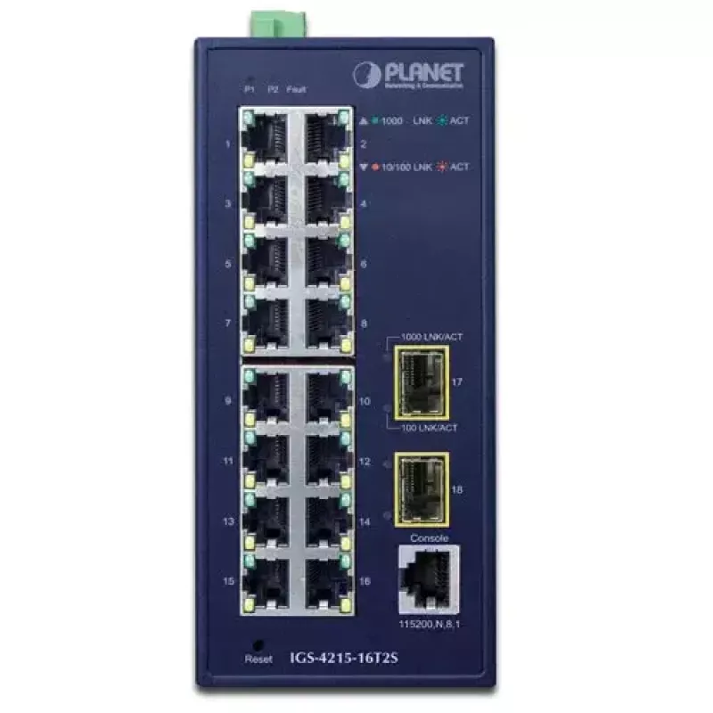 Switch gestito PLANET IGS-4215-16T2S
