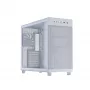 ASUS PRIME AP303 TG 90DC00V3-B39010 telaio PC Midi Tower, ATX/Micro-ATX, vetro temperato, 2x USB 3.2, senza alimentatore, bianco