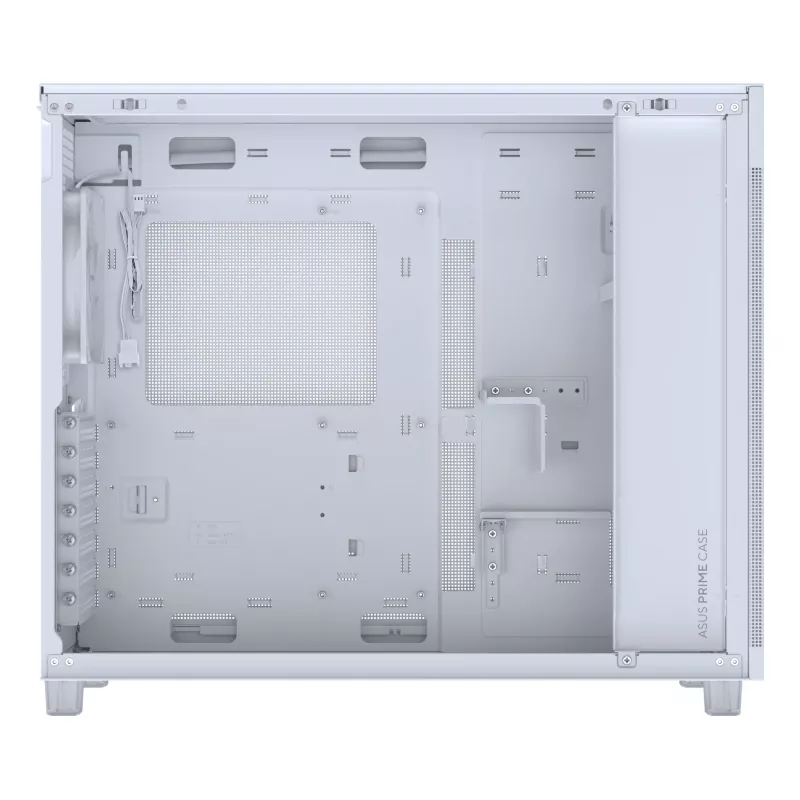 ASUS PRIME AP303 TG 90DC00V3-B39010 telaio PC Midi Tower, ATX/Micro-ATX, vetro temperato, 2x USB 3.2, senza alimentatore, bianco