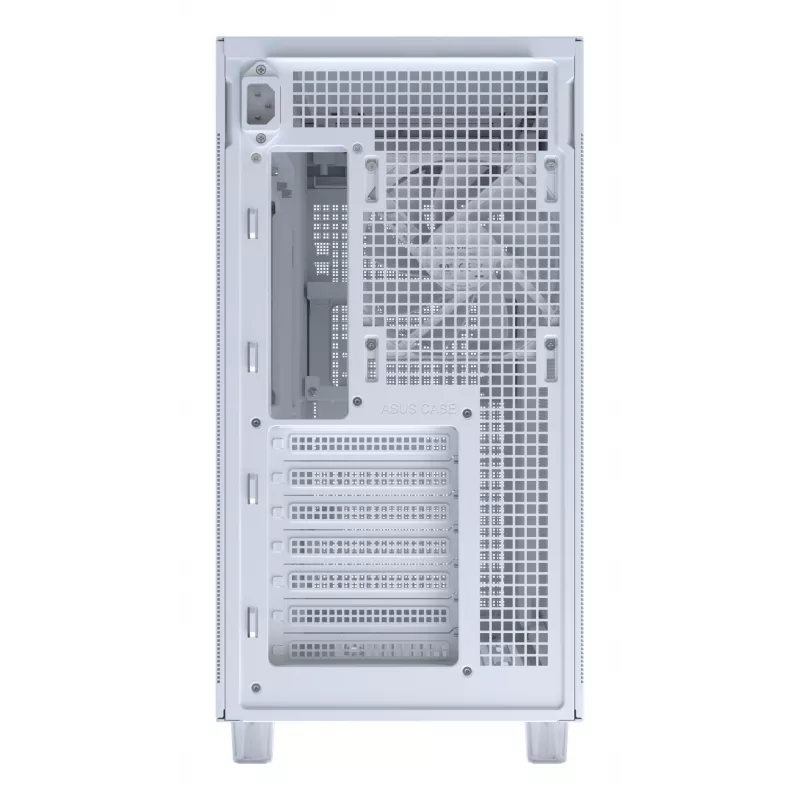 ASUS PRIME AP303 TG 90DC00V3-B39010 telaio PC Midi Tower, ATX/Micro-ATX, vetro temperato, 2x USB 3.2, senza alimentatore, bianco