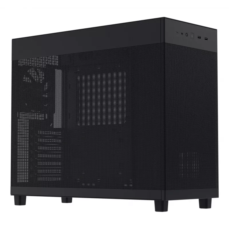 Case PC ASUS Prime AP303 Mesh Midi Tower — ATX, supporta GPU 36 cm, dissipatore CPU 165 mm, USB-A 2×, USB-C 1