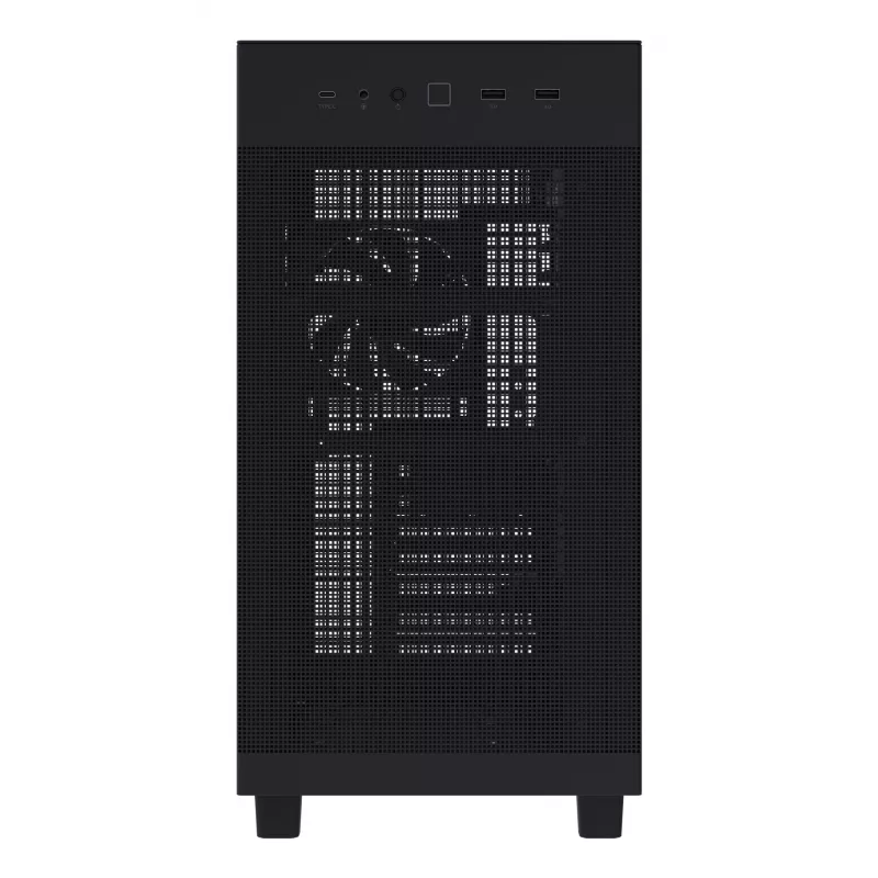 Case PC ASUS Prime AP303 Mesh Midi Tower — ATX, supporta GPU 36 cm, dissipatore CPU 165 mm, USB-A 2×, USB-C 1