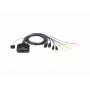 Switch KVM ATEN CS22DP-AT 2 porte USB DisplayPort, 4K@30Hz, console USB-A, audio, cavo 1,2 m