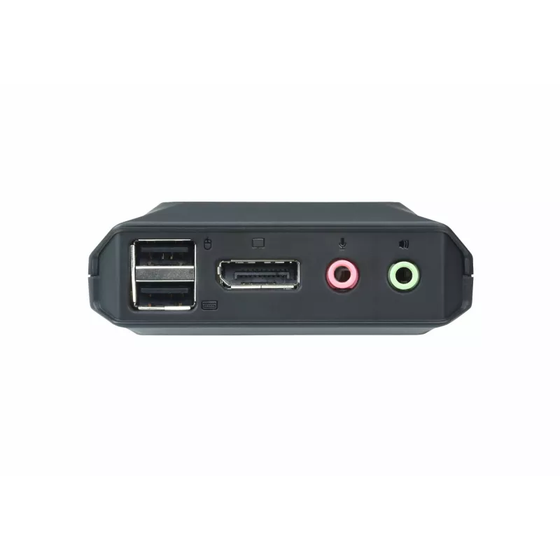Switch KVM ATEN CS22DP-AT 2 porte USB DisplayPort, 4K@30Hz, console USB-A, audio, cavo 1,2 m