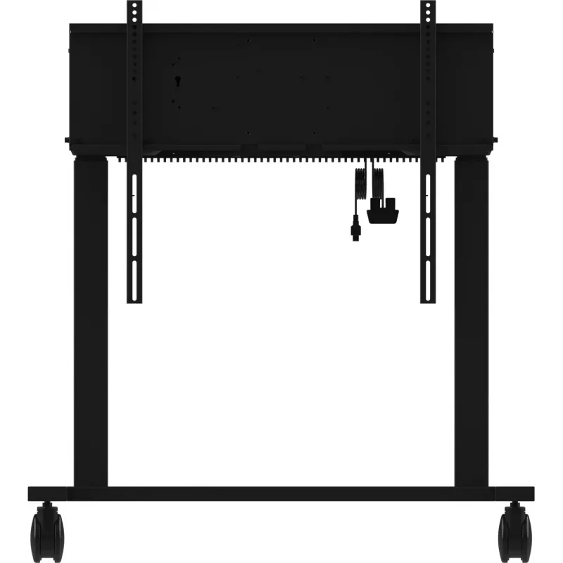 iiyama MD-CAR2031-B1 sollevatore elettrico da pavimento su ruote per display da 55–105 pollici, max 120 kg, VESA 800x600, altezza 850–1800 mm, nero