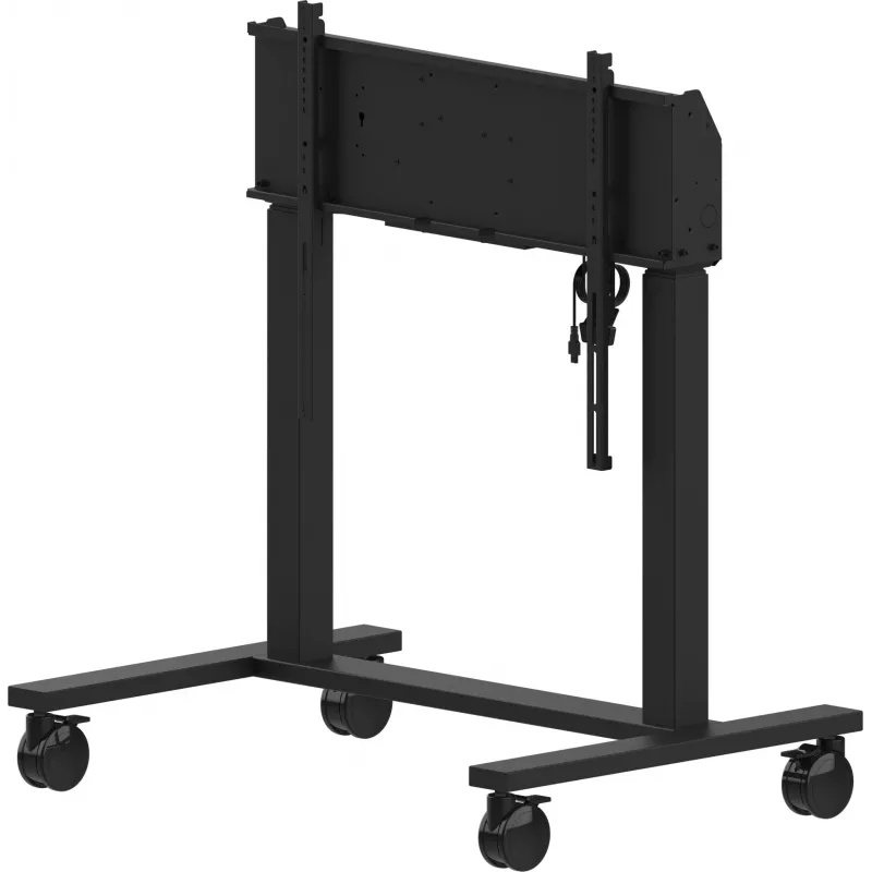 iiyama MD-CAR2031-B1 sollevatore elettrico da pavimento su ruote per display da 55–105 pollici, max 120 kg, VESA 800x600, altezza 850–1800 mm, nero