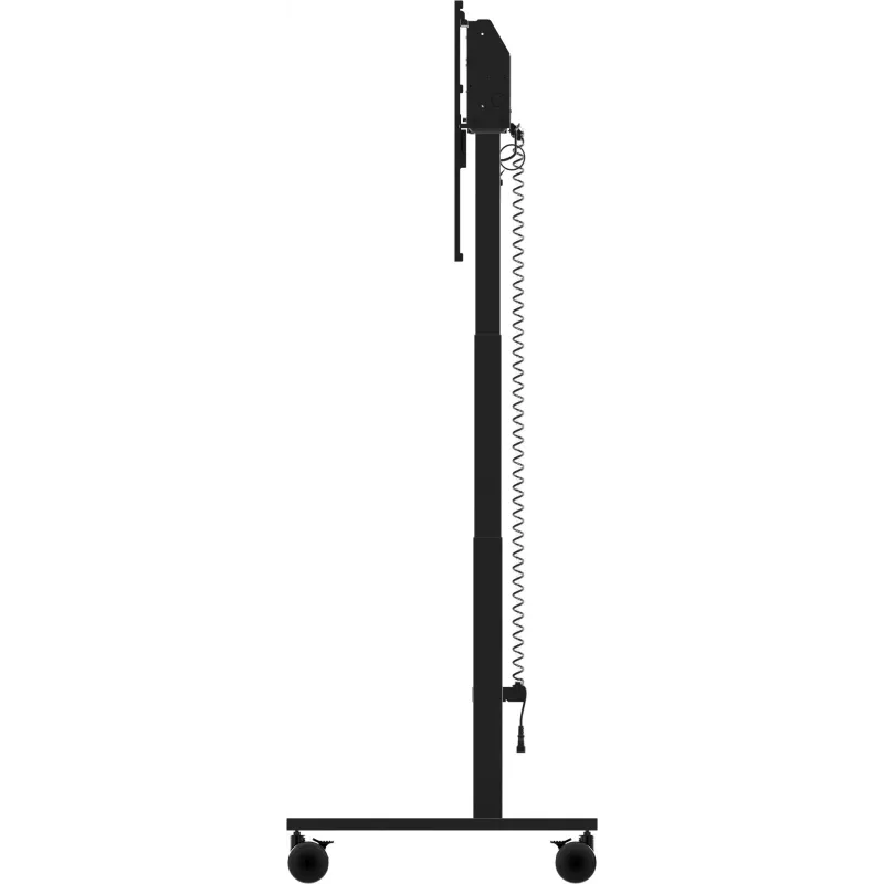iiyama MD-CAR2031-B1 sollevatore elettrico da pavimento su ruote per display da 55–105 pollici, max 120 kg, VESA 800x600, altezza 850–1800 mm, nero
