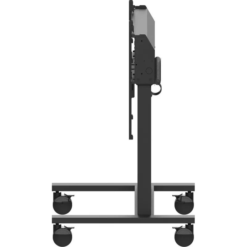 iiyama MD-CAR2031-B1 sollevatore elettrico da pavimento su ruote per display da 55–105 pollici, max 120 kg, VESA 800x600, altezza 850–1800 mm, nero