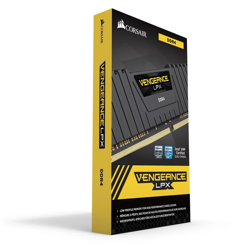 Memoria CORSAIR 64GB DDR4 3200MHz C16 Low Profile nero