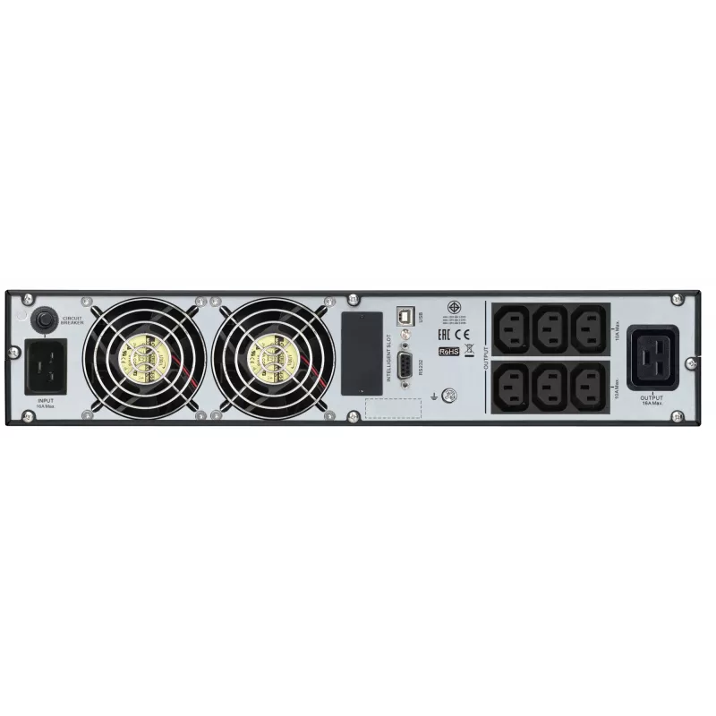 UPS APC SRV3KRI (gruppo di continuità) doppia conversione (Online) 3 kVA 2400 W 7 uscite AC