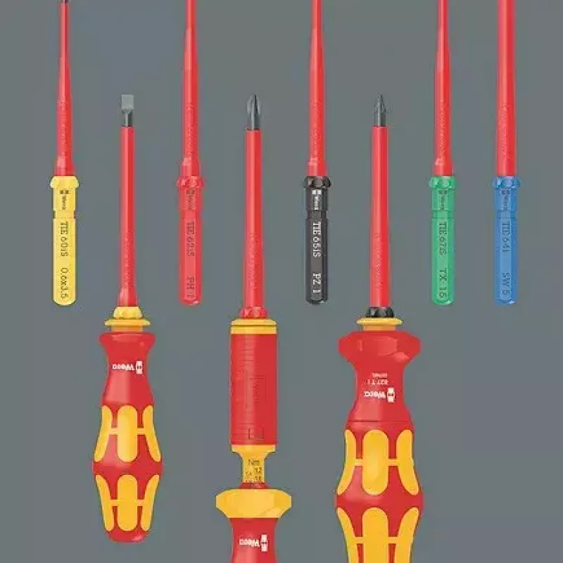 Set di cacciaviti Wera Kraftform Kompakt VDE 16 extra sottili (05006608001)