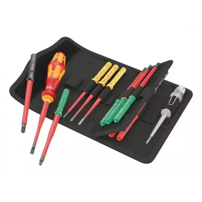Set di cacciaviti Wera Kraftform Kompakt VDE 16 extra sottili (05006608001)