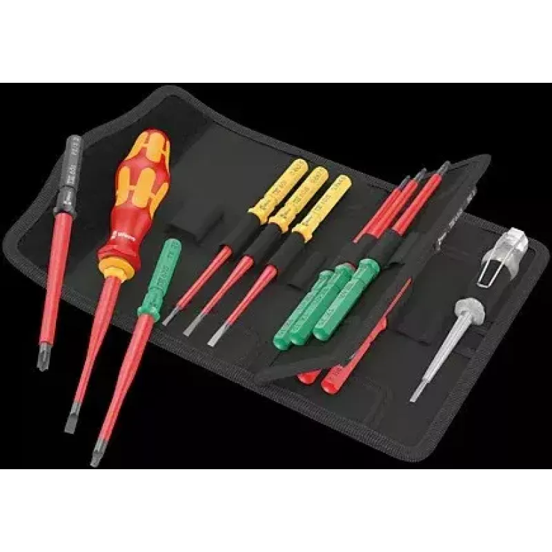 Set di cacciaviti Wera Kraftform Kompakt VDE 16 extra sottili (05006608001)
