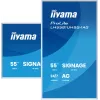 Monitor iiyama LH5581UHSG-1AG 54,6 pollici display piatto interattivo 4K Ultra HD 3840 x 2160