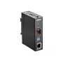 Convertitore di media industriale D-Link 100/1000 Mbit/s a SFP con range operativo da -40 a 70 °C