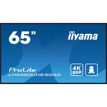 iiyama LH6560UHS-B2AG Signage Display Digital A-board 163,8 cm (64,5