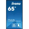 iiyama LH6560UHS-B2AG Signage Display Digital A-board 163,8 cm (64,5 inch) LED Wi-Fi 500 cd/m² 4K Ultra HD Nero Processore integrato Android 11 24/7