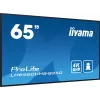 iiyama LH6560UHS-B2AG Signage Display Digital A-board 163,8 cm (64,5 inch) LED Wi-Fi 500 cd/m² 4K Ultra HD Nero Processore integrato Android 11 24/7