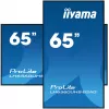iiyama LH6560UHS-B2AG Signage Display Digital A-board 163,8 cm (64,5 inch) LED Wi-Fi 500 cd/m² 4K Ultra HD Nero Processore integrato Android 11 24/7