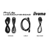 iiyama LH6560UHS-B2AG Signage Display Digital A-board 163,8 cm (64,5 inch) LED Wi-Fi 500 cd/m² 4K Ultra HD Nero Processore integrato Android 11 24/7