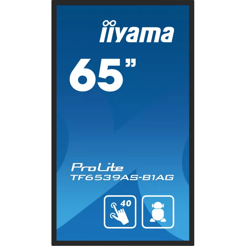 Digital Signage schermo piatto iiyama TF6539AS-B1AG 64,5