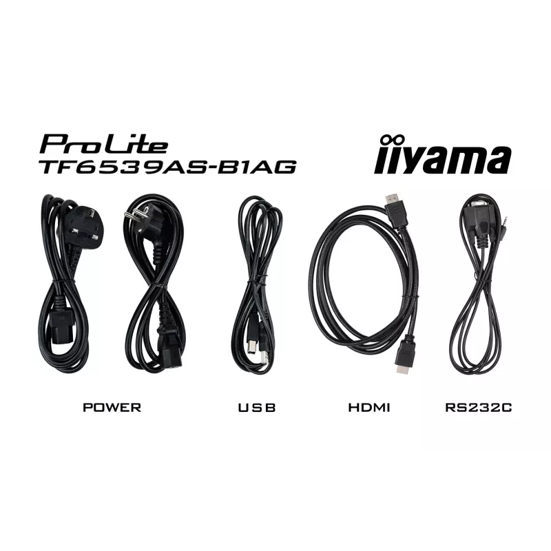 Digital Signage schermo piatto iiyama TF6539AS-B1AG 64,5