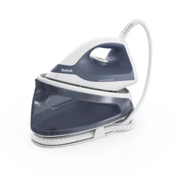 Tefal Express Optimal SV4110 2200 W 1,2 L Ceramica Express Glide Blu, Bianco