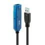 Lindy 15m USB 3.0 Active Extension Pro, 15 m, USB A, USB A, USB 3.2 Gen 1 (3.1 Gen 1), 5 Gbit/s, Nero
