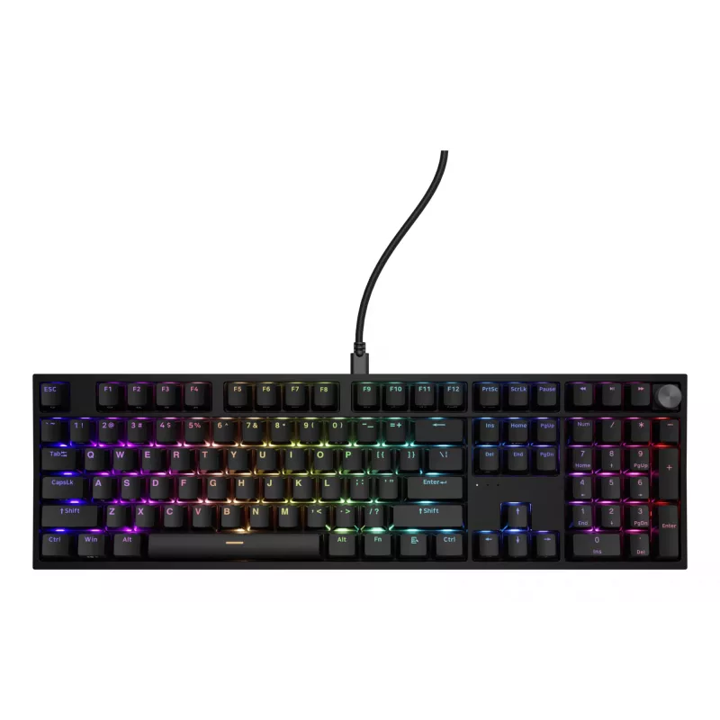 Tastiera meccanica Genesis THOR 404 — Full-Size 100% USB QWERTY inglese, nero, RGB