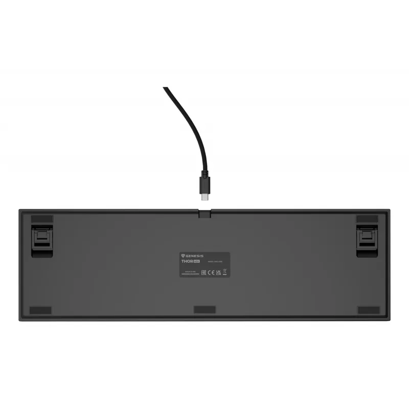 Tastiera meccanica Genesis THOR 404 — Full-Size 100% USB QWERTY inglese, nero, RGB