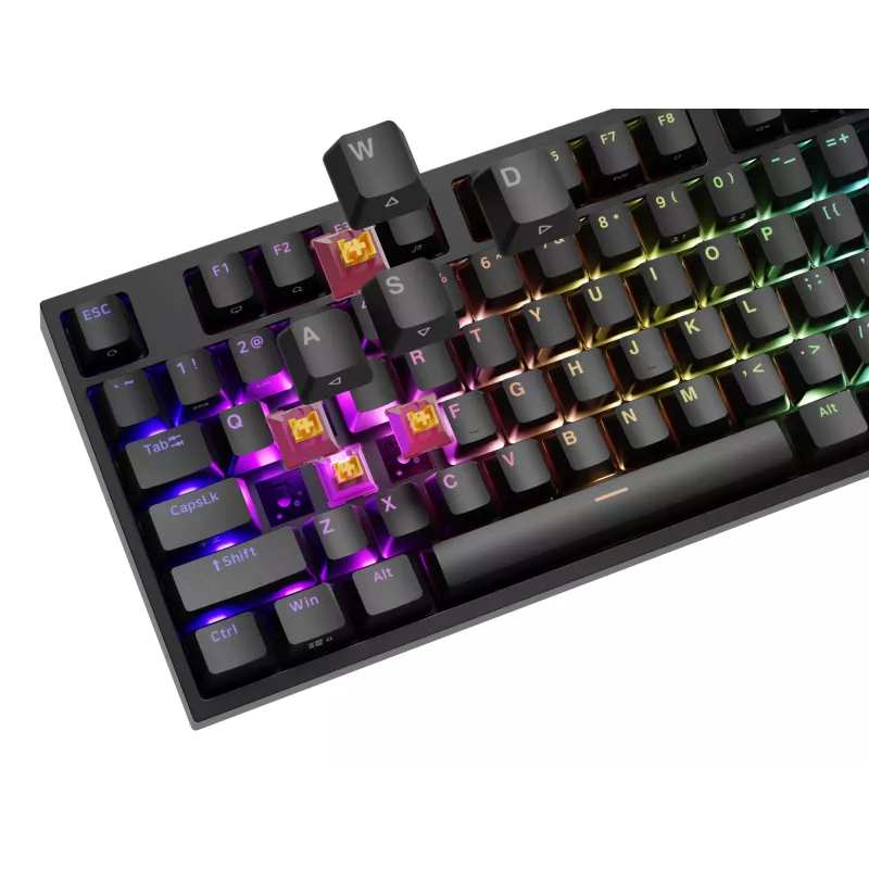 Tastiera meccanica Genesis THOR 404 — Full-Size 100% USB QWERTY inglese, nero, RGB