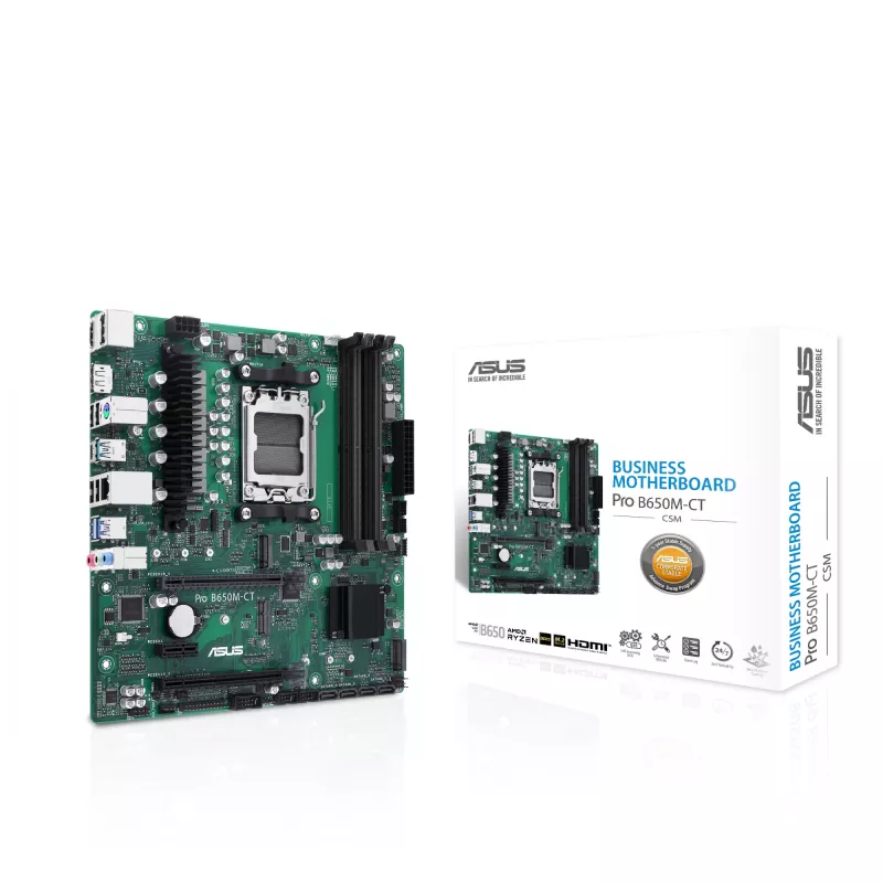Scheda madre ASUS PRO B650M-CT-CSM AMD B650 Socket AM5 micro ATX
