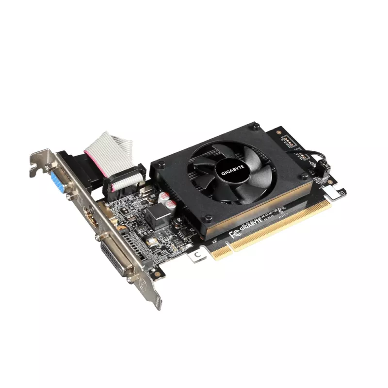 GIGABYTE GV-N710D3-2GL scheda grafica NVIDIA GeForce GT 710 2 GB GDDR3